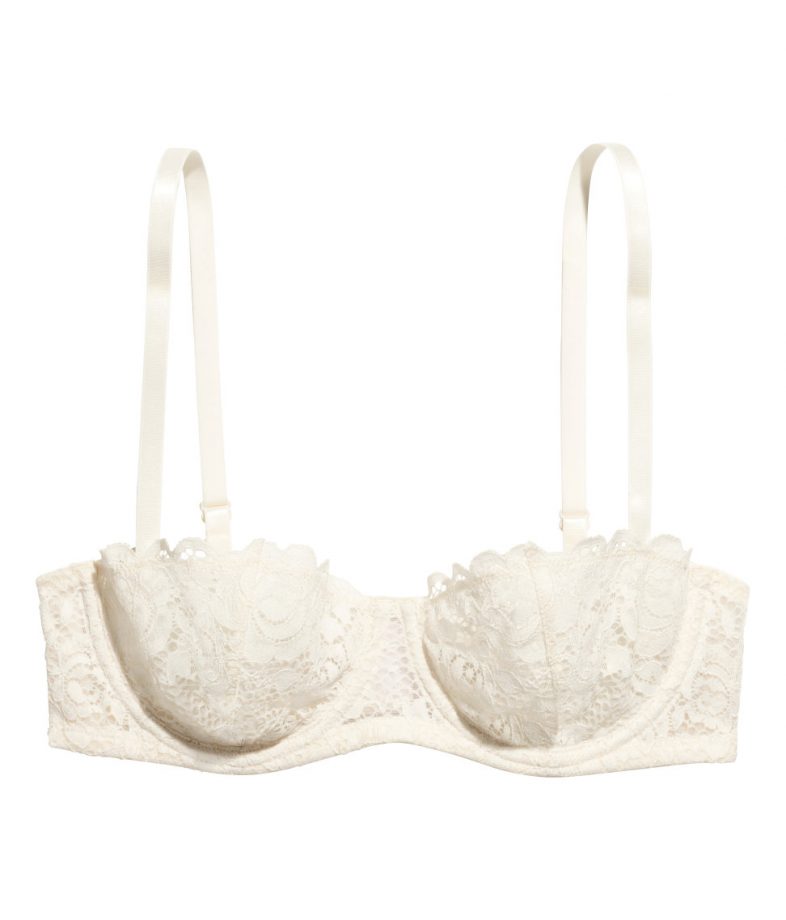 H&M Lace Balconette Bra, £12