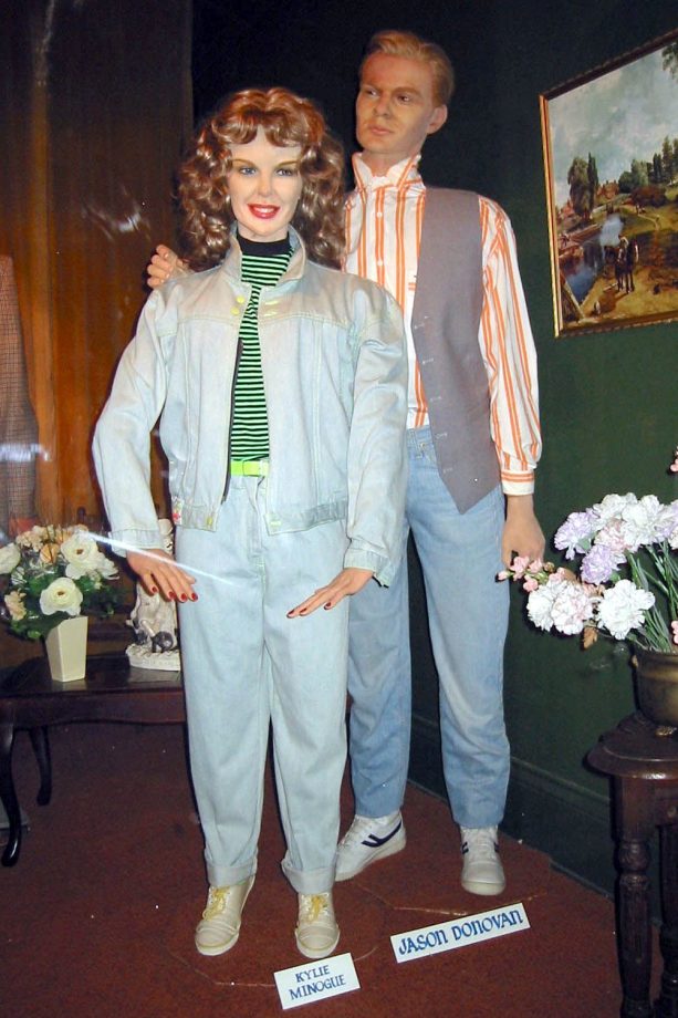 Kylie And Jason Got The Short End Of The Stick When It Came To Their Waxworks, 2015