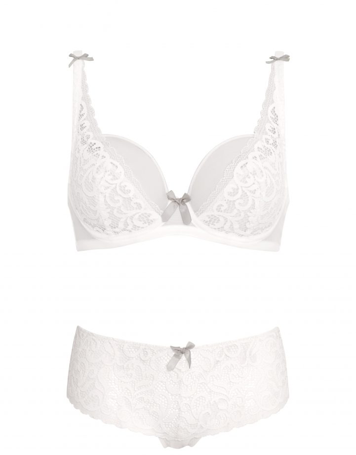 Figleaves Lulu Tout Lucile Underwired Bra £24, Shorts £16