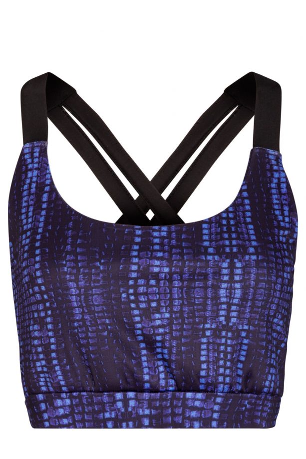 Missguided Active Cross Back Printed Sports Bra, £8