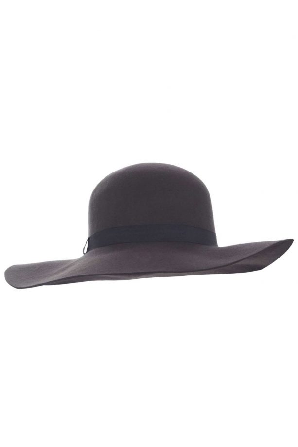 Miss Selfridge Brown Felt Floppy Hat, £12.50