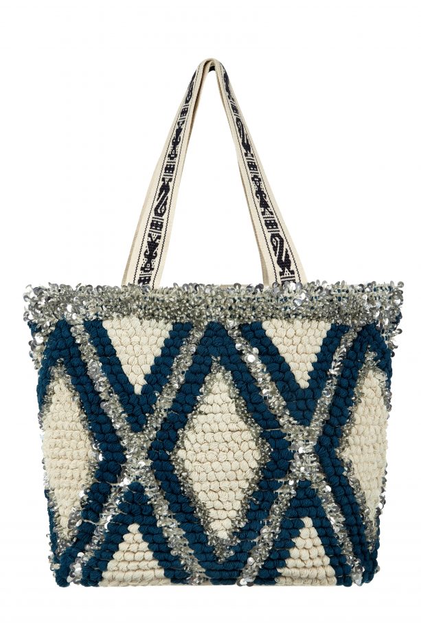 Monsoon Sequin Beach Bag, £39