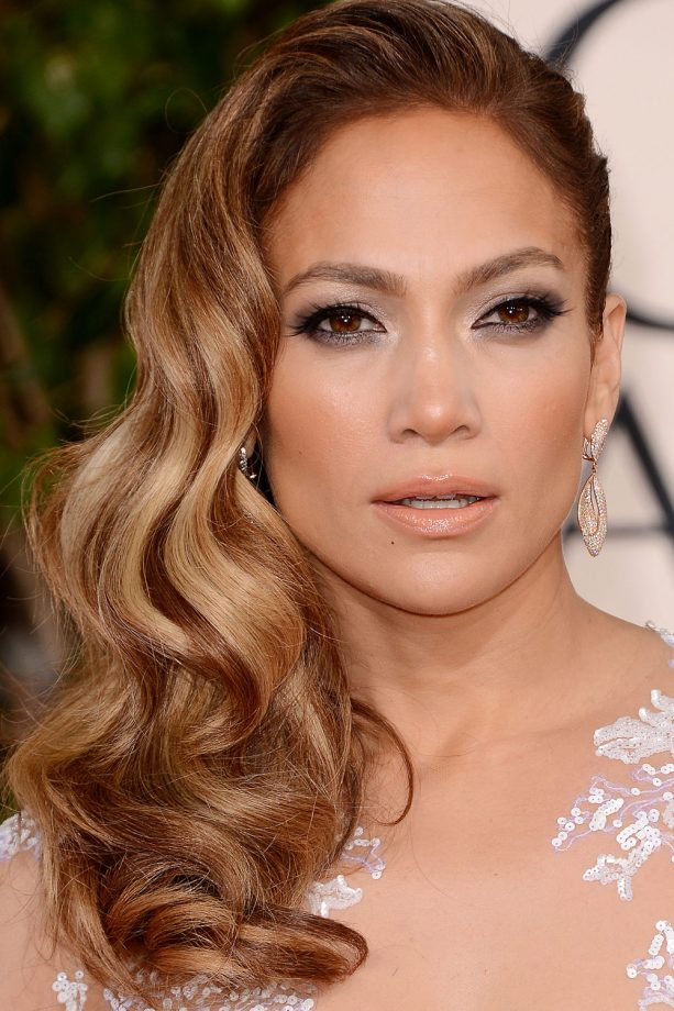Jennifer Lopez At The Golden Globe Awards, 2013