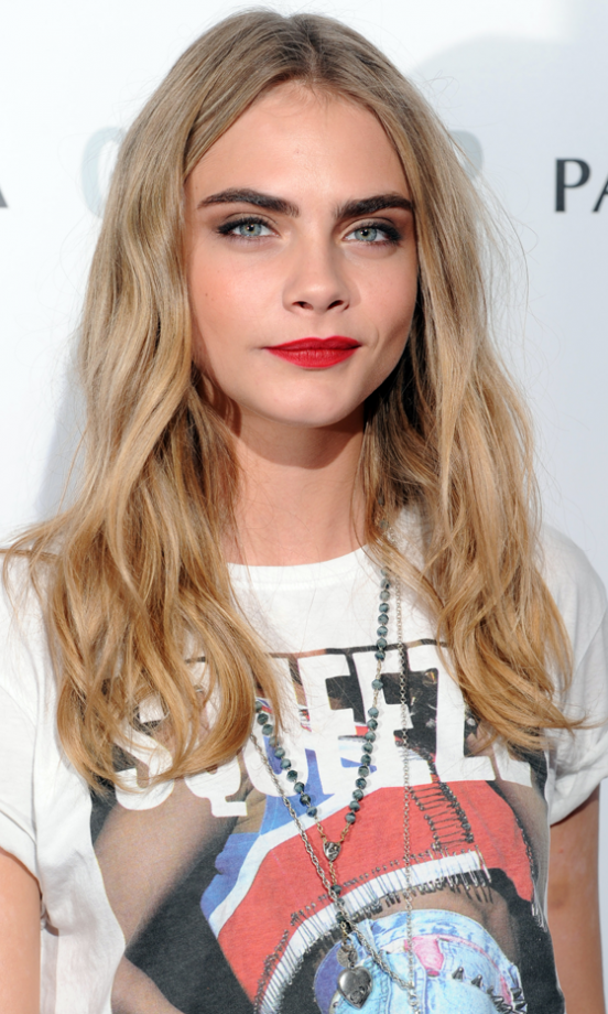 Cara Delevingne Does The Rolled-Out-Of-Bed-Looking-Incredible Look, 2013