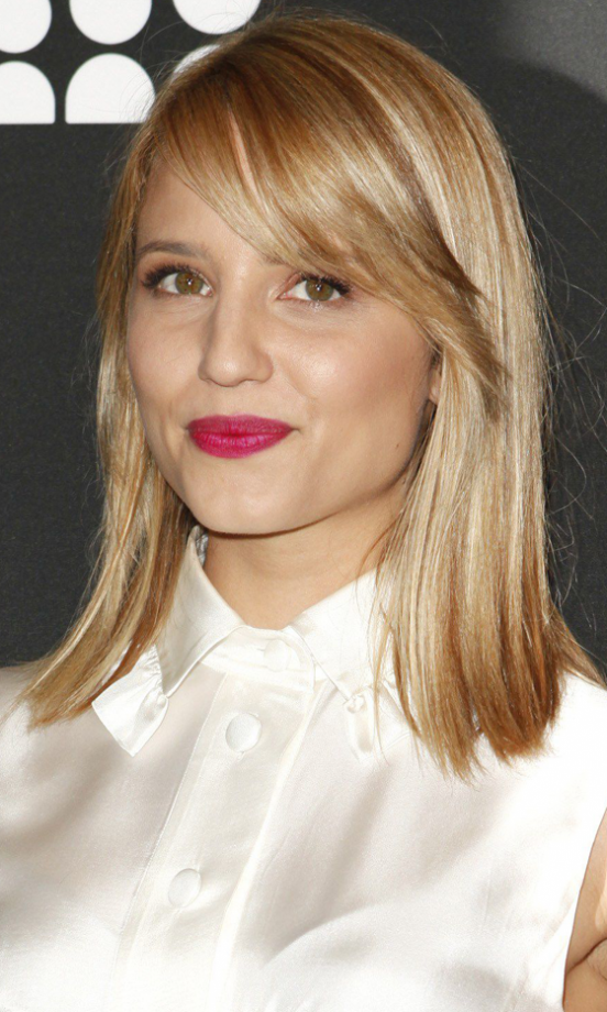 Dianna Agron Swaps Her Long Blonde Locks For A Bob And A Fringe, 2013
