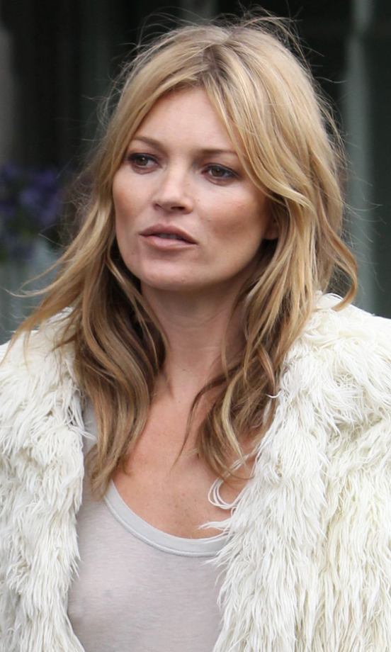 Kate Moss And Her Face-Framing Blonde Waves, 2013