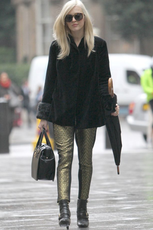 Fearne Cotton At The BBC Radio 1 London Studios, 2013