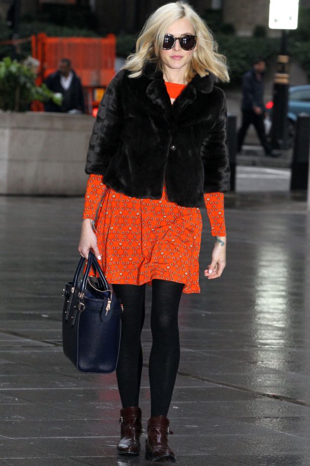 Fearne Cotton At The BBC Radio 1 London Studios, 2013
