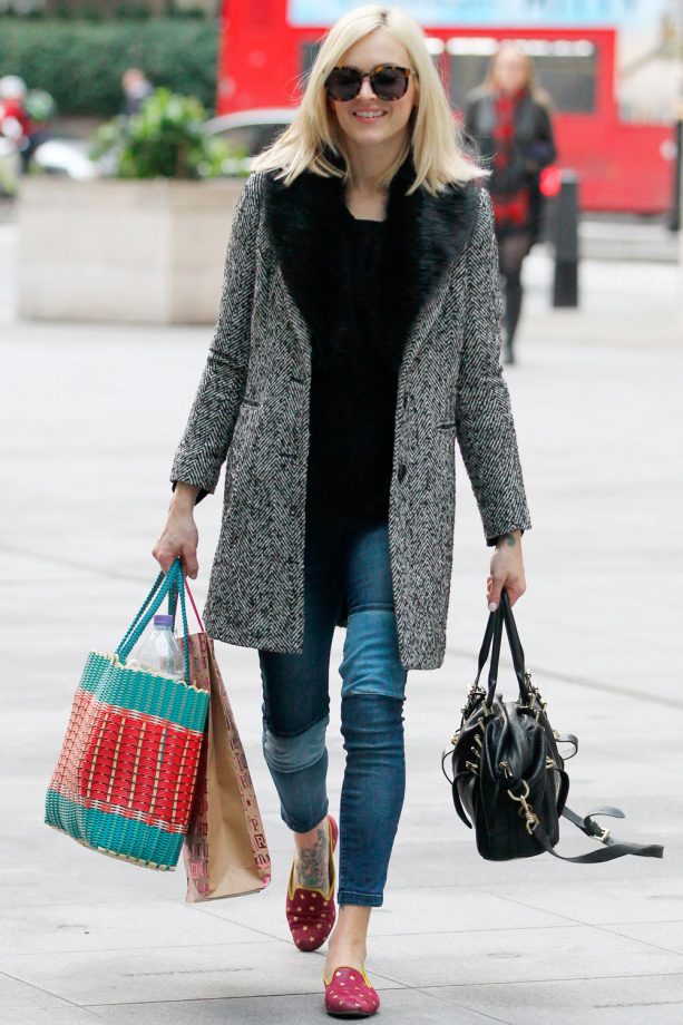 Fearne Cotton At The BBC Radio 1 London Studios, 2013