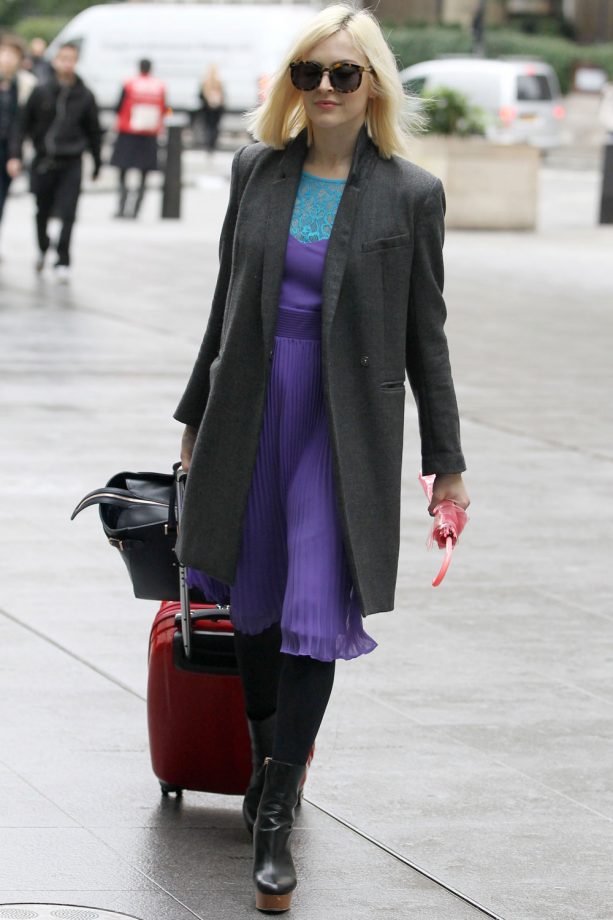 Fearne Cotton At The BBC Radio 1 London Studios, 2014