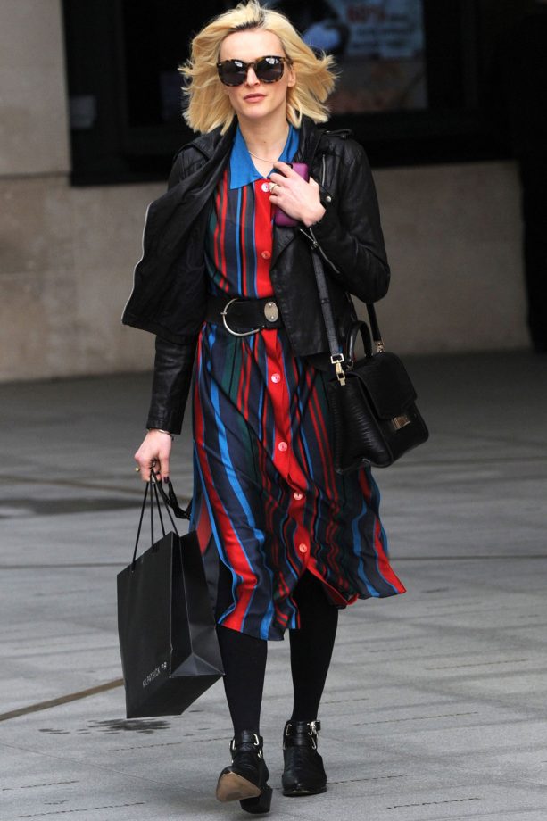 Fearne Cotton At The BBC Radio 1 London Studios, 2014