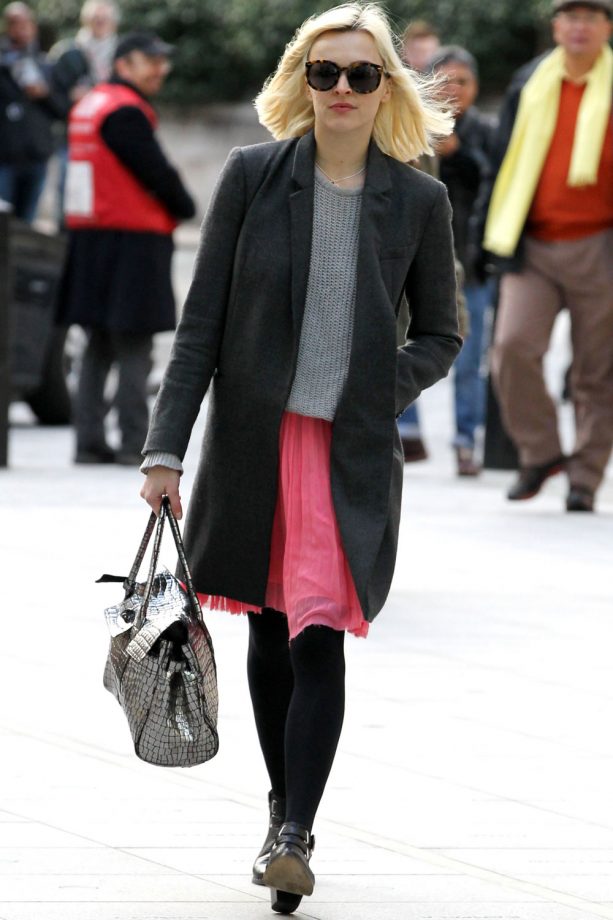 Fearne Cotton At The BBC Radio 1 London Studios, 2014