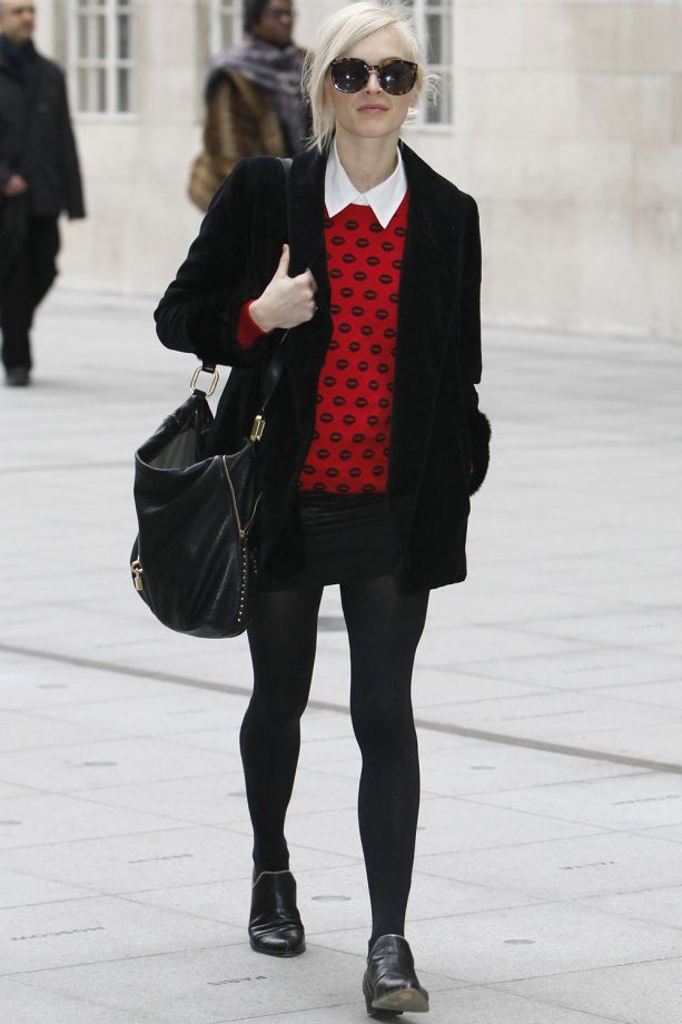 Fearne Cotton At The BBC Radio 1 London Studios, 2014