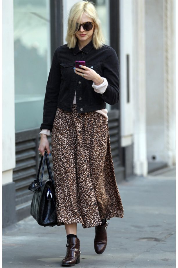 Fearne Cotton At The BBC Radio 1 London Studios, 2014