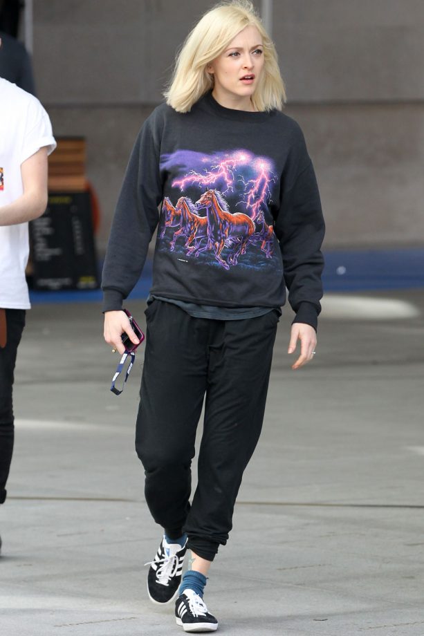 Fearne Cotton At The BBC Radio 1 London Studios, 2014