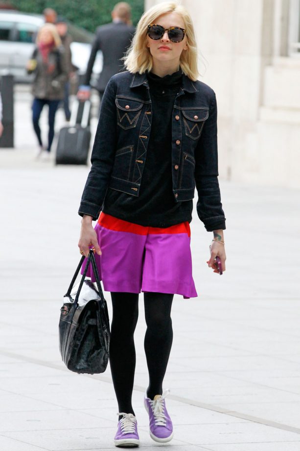 Fearne Cotton At The BBC Radio 1 London Studios, 2014