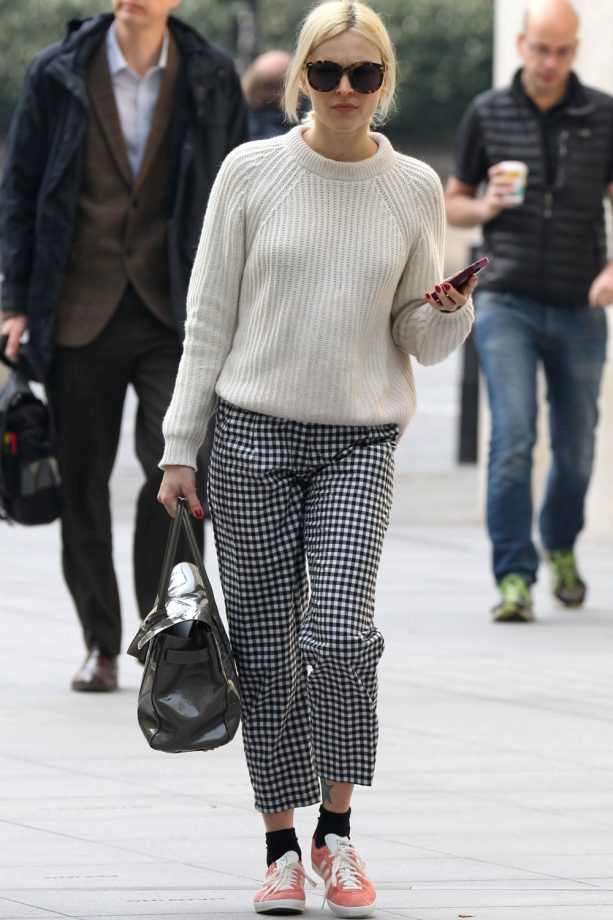 Fearne Cotton At The BBC Radio 1 London Studios, 2014