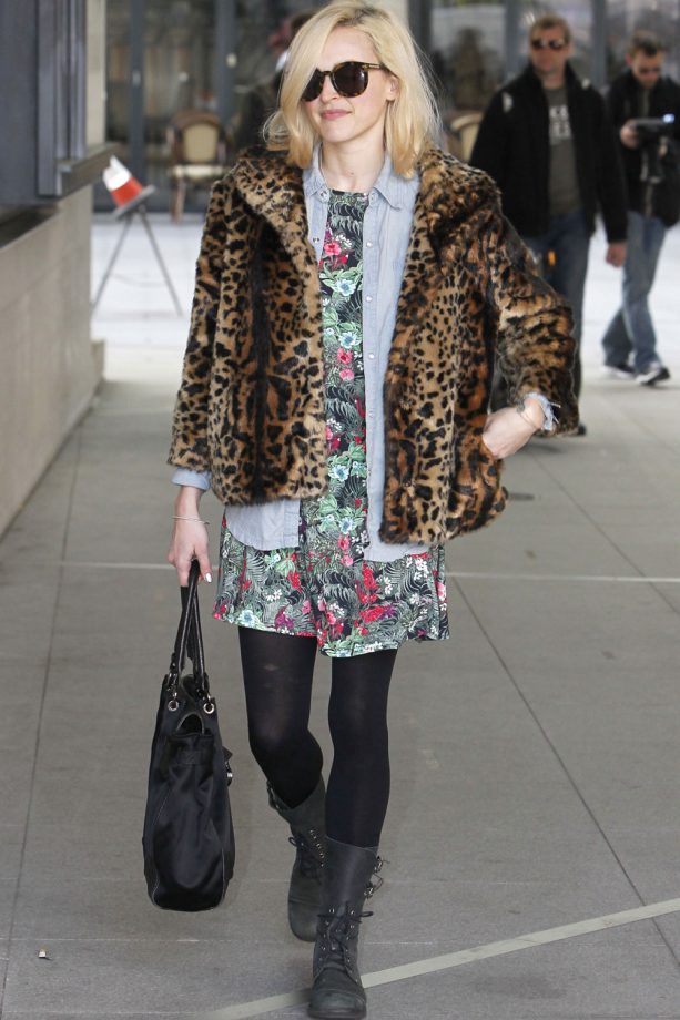 Fearne Cotton At The BBC Radio 1 London Studios, 2014