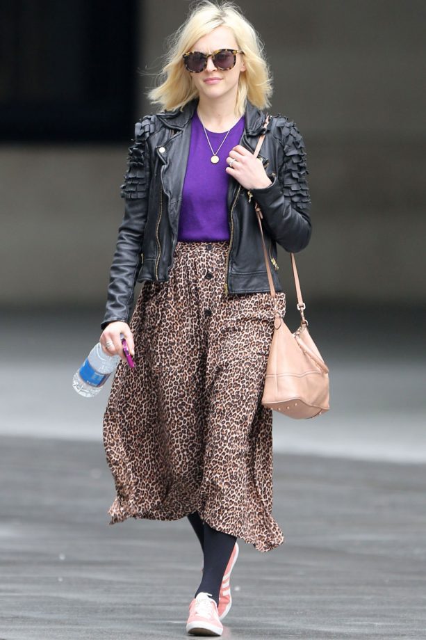 Fearne Cotton At The BBC Radio 1 London Studios, 2014