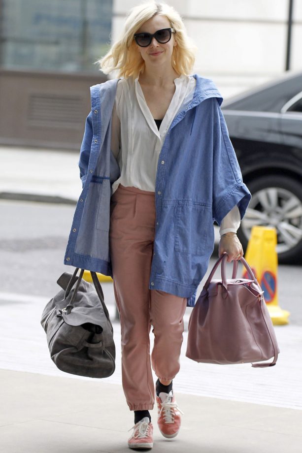 Fearne Cotton At The BBC Radio 1 London Studios, 2014