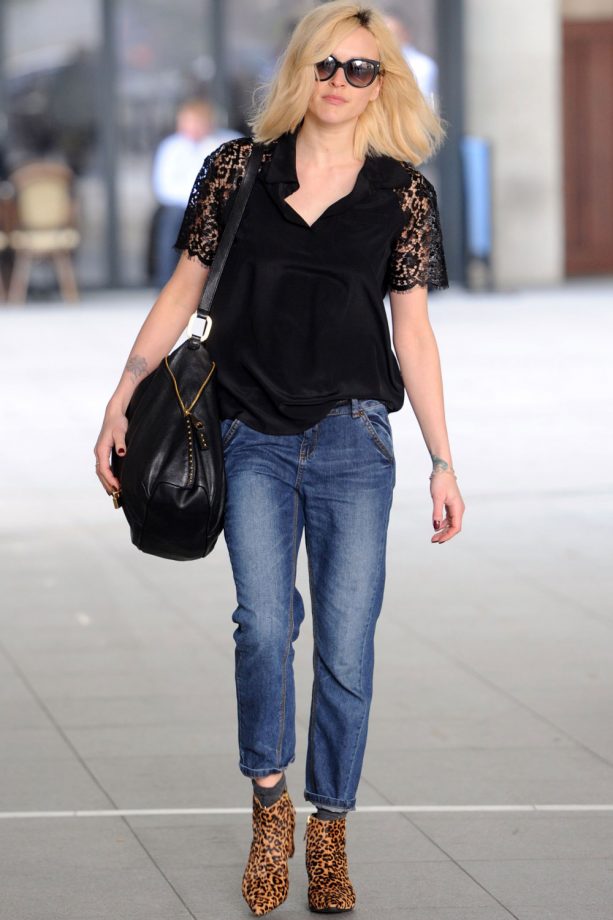 Fearne Cotton At The BBC Radio 1 London Studios, 2014