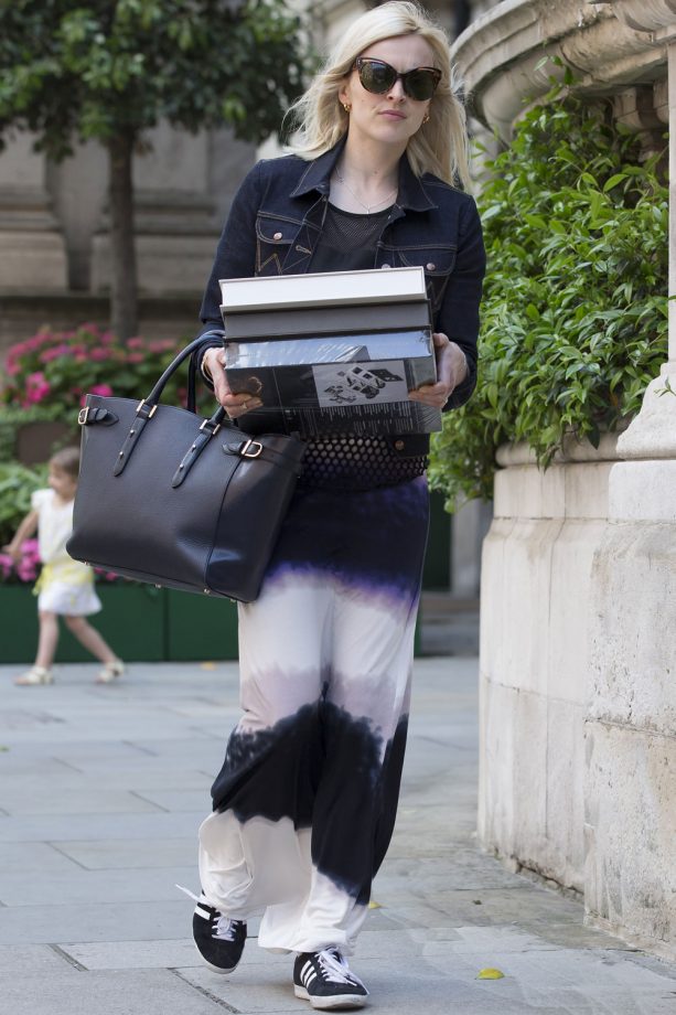 Fearne Cotton Out And About In London, 2014