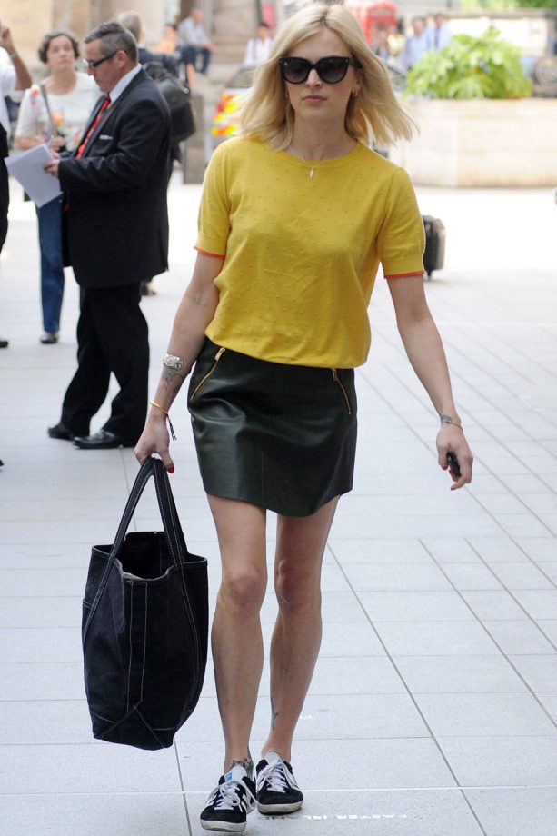 Fearne Cotton At The BBC Radio 1 London Studios, 2014