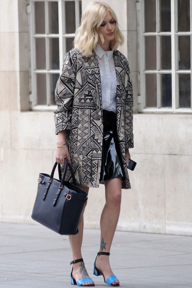 Fearne Cotton At The BBC Radio 1 London Studios, 2014