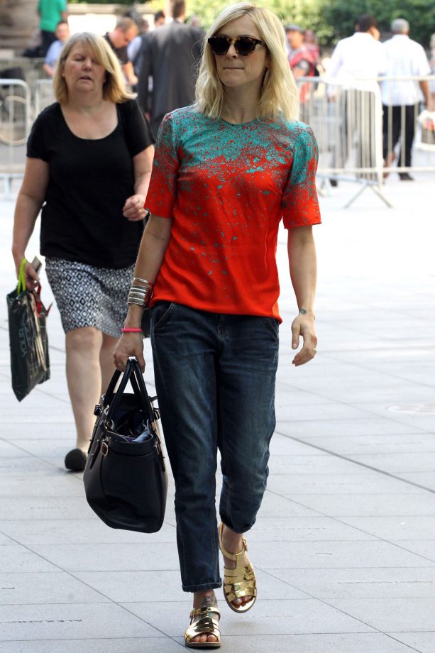 Fearne Cotton At The BBC Radio 1 London Studios, 2014