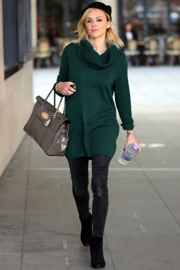 Fearne Cotton At The BBC Radio 1 London Studios, 2014
