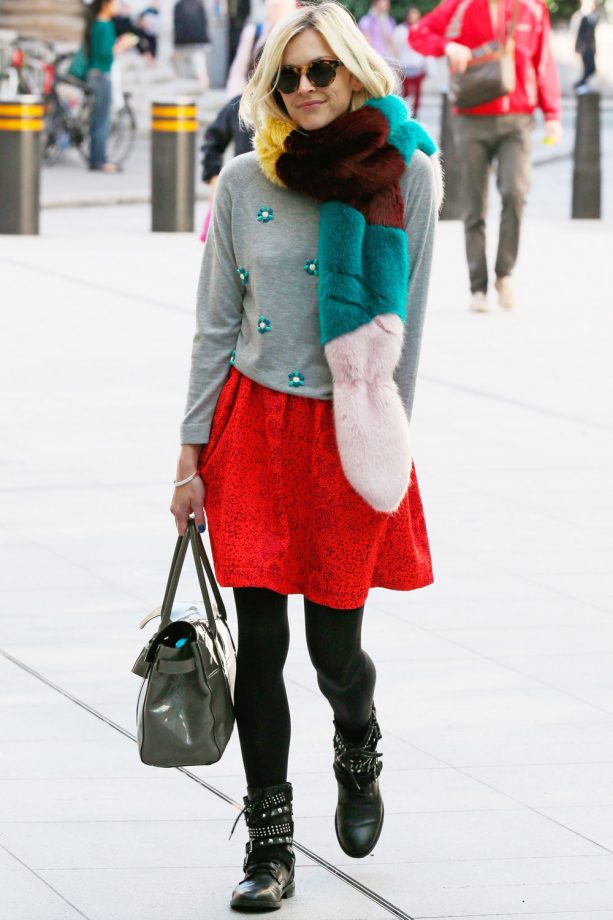 Fearne Cotton At The BBC Radio 1 London Studios, 2014