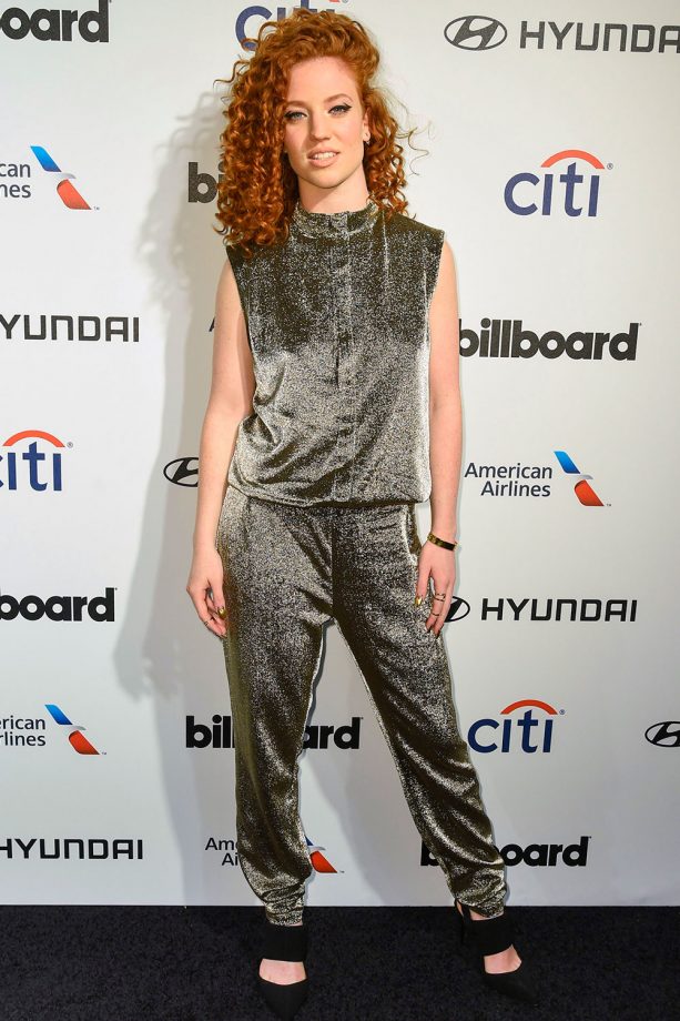 Jess Glynne Wears Metallic To The Billboard Power 100 Celebration In LA, 2015
