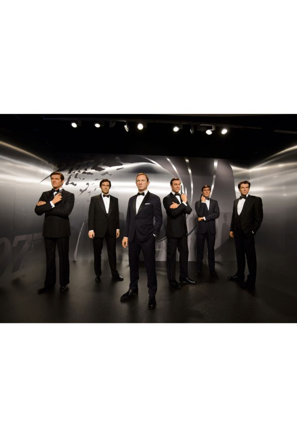 All 6 James Bond's Are Revealed at London's Madame Tussauds Including Daniel Craig, 2015