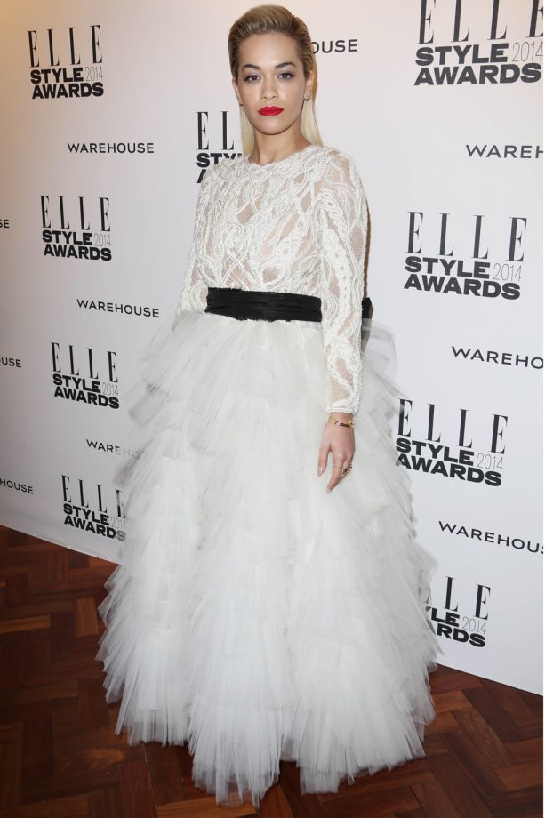Rita Ora At The Elle Style Awards In London, 2014