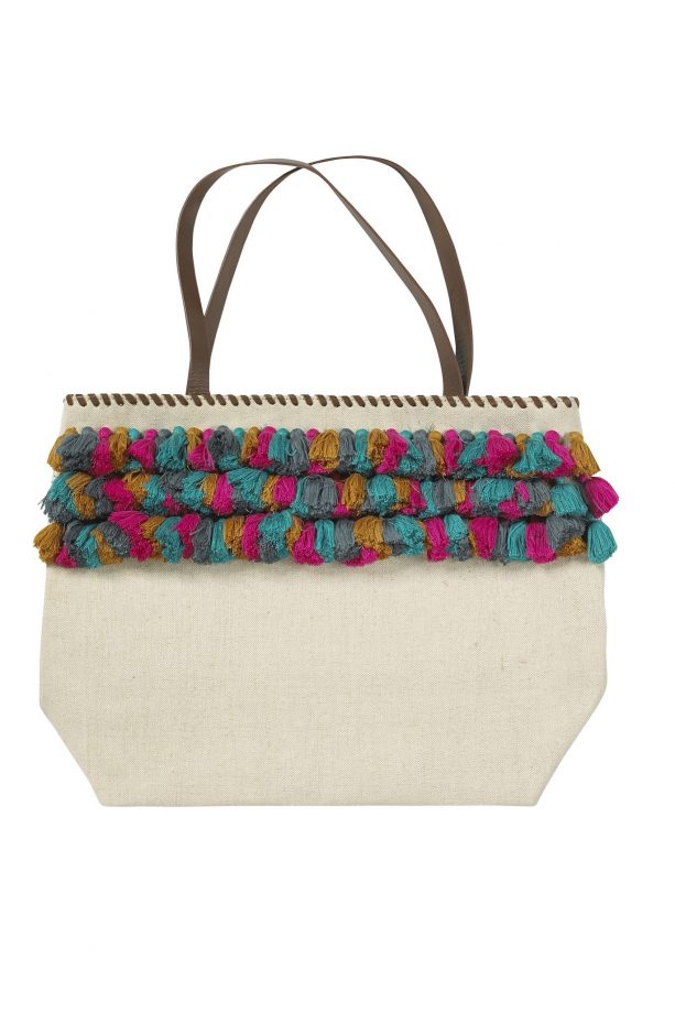 White Stuff Tassel Beach Bag, £59.95