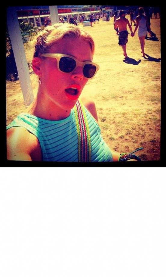 Busy Phillips Gives Instagram Some Attitude At Coachella In LA, 2013