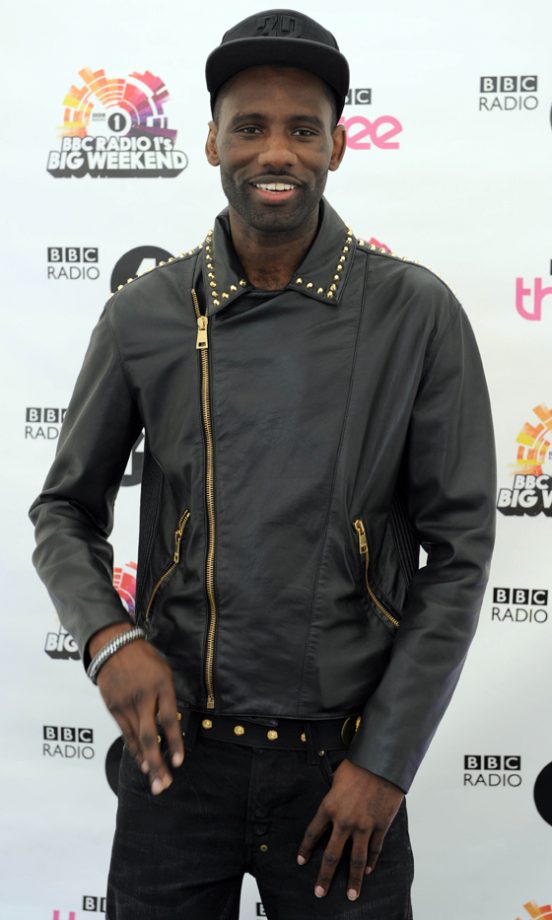 Wretch 32 Rocks The Leather Look At Radio 1's Big Weekend, 2013