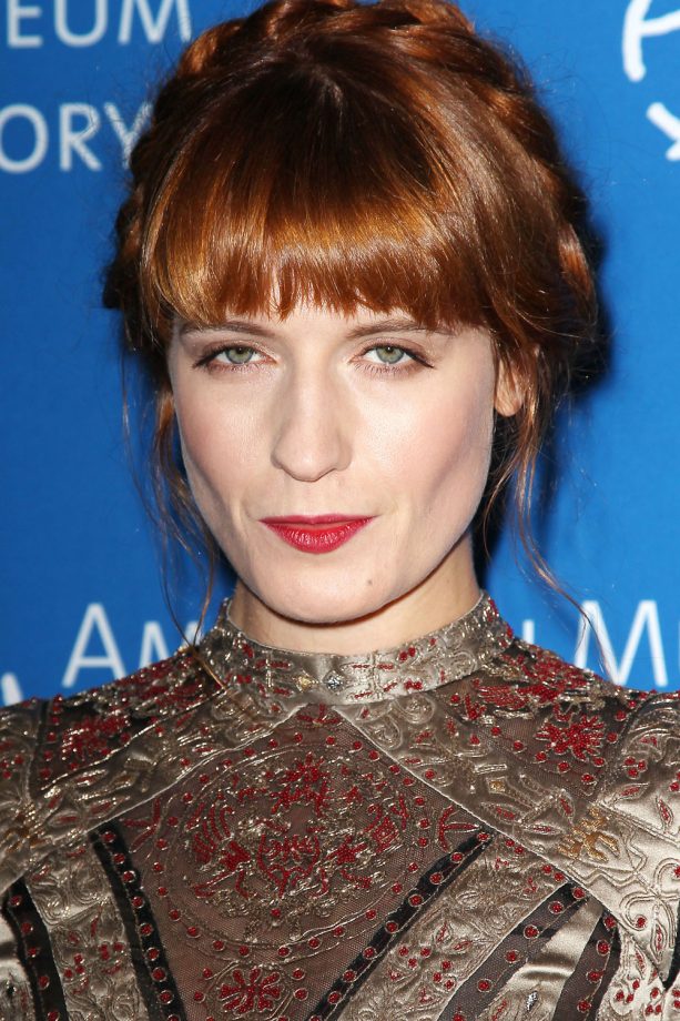 Florence Welch Works A Plaited Headband At The American Museum Of Natural History Gala, 2013