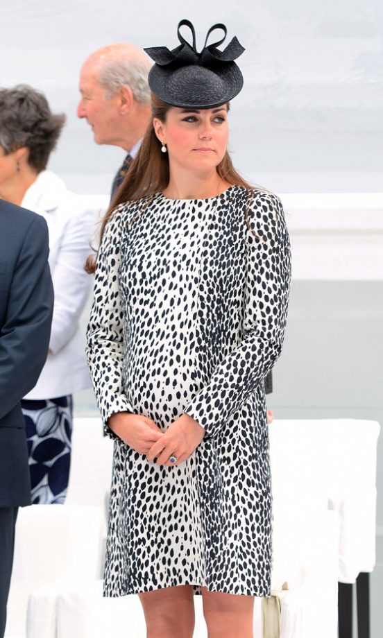 Kate Middleton, Duchess Of Cambridge, Wearing A Hobbs Coat At The Royal Princess Cruise Naming Ceremony, Southampton, 2013