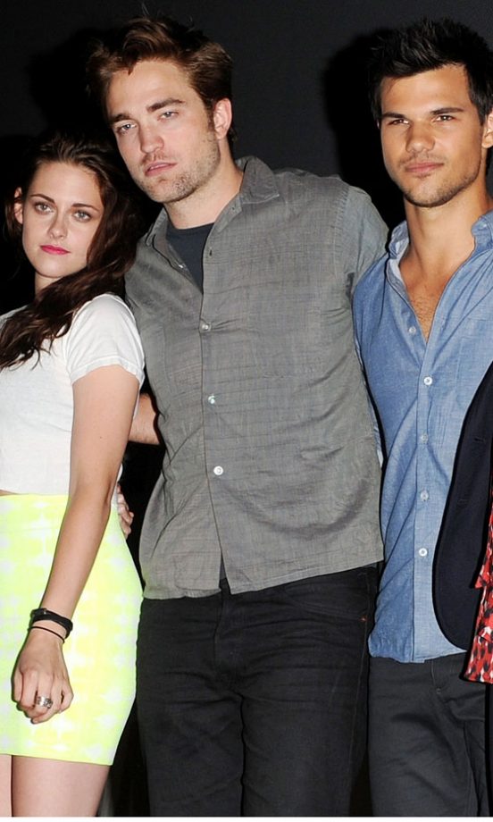 Kristen Stewart, Robert Pattinson And Taylor Lautner At Comic-Con, 2012