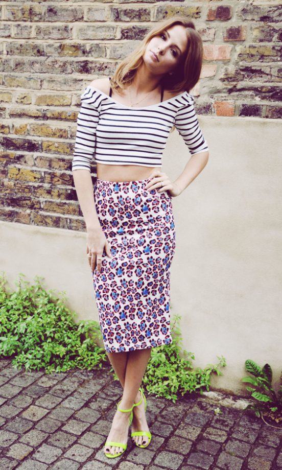 Millie Mackintosh Combines Bargain Labels River Island And Glamorous For This Super Cute Outfit, 2013