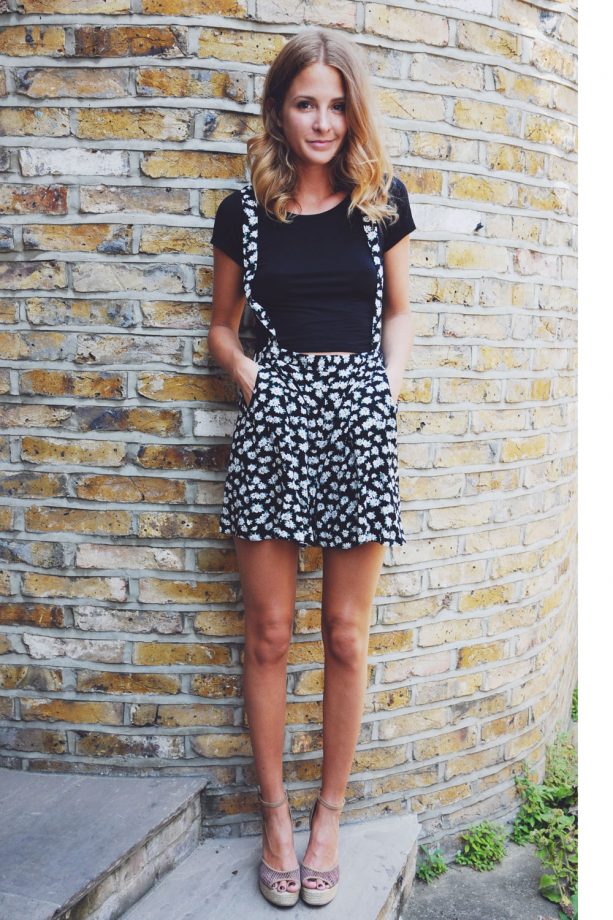 Millie Mackintosh Picks Out A Printed Playsuit, 2013