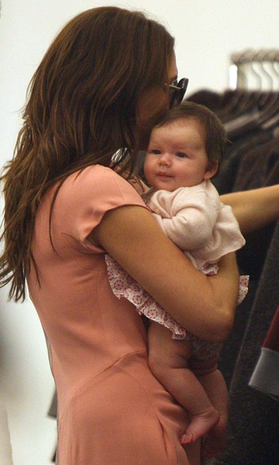 Victoria Beckham Shops With Her Cutest Accessory Yet (Harper, Course) In New York, 2011