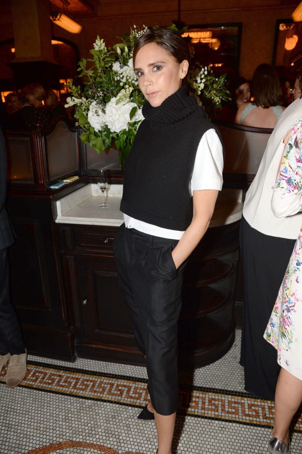 Victoria Beckham at the Vogue Dinner London Fashion Week, 2013