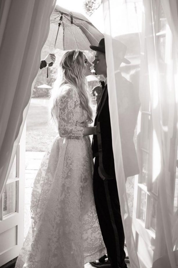 Evan Ross Opens Up His And Ashlee Simpson's Wedding Album, 2015