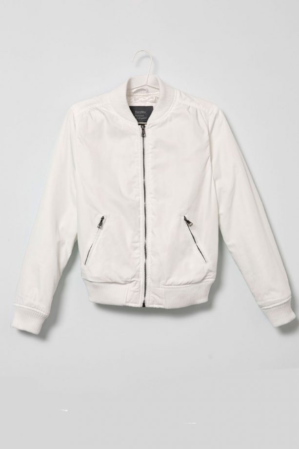 Bershka Nylon Bomber Jacket, £29.99