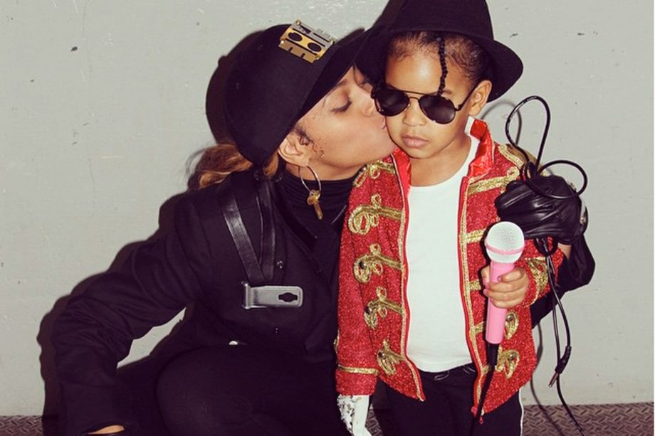 Beyonce And Daughter Blue Ivy Dress Up As Michael And Janet Jackson For Halloween
