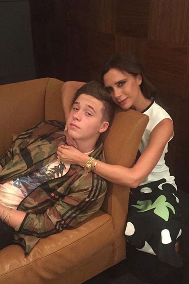 Victoria and Brooklyn Beckham Are Excited After The Fashion Week Madness