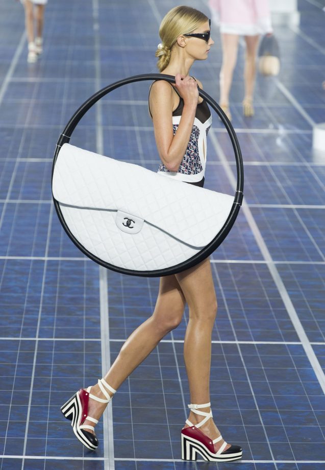 Chanel Made The Biggest Accessory Statement We’ve Ever Seen With This Hula Hoop Bag, 2013