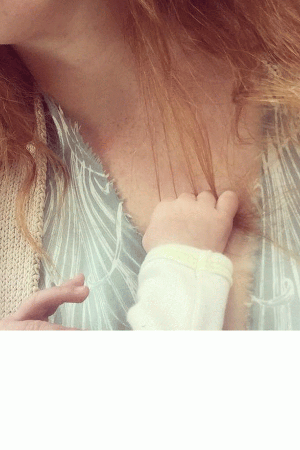Lily Cole Reveals The Birth Of Her Daughter, Wylde Cole Ferreira, 2015